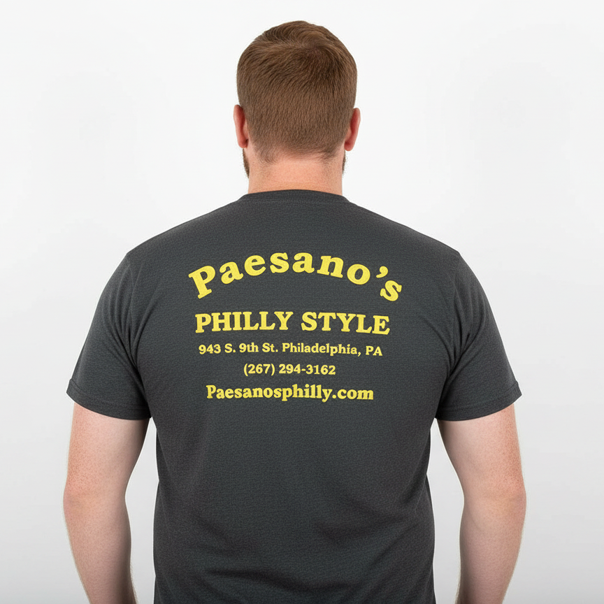 Paesano's "Jaeatyet?" T-Shirt