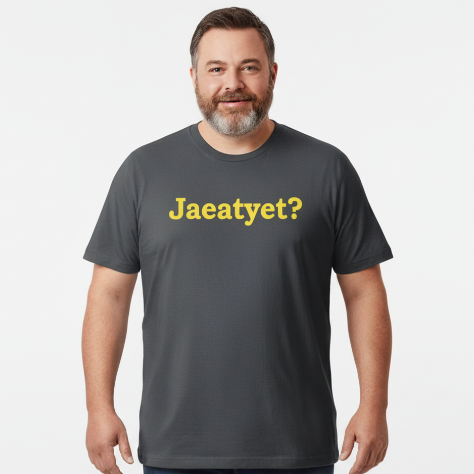 Paesano's "Jaeatyet?" T-Shirt